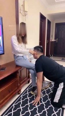 【樱木花椒】椰子鞋黑丝脚踩脚垫 bf18608