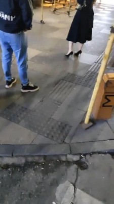 【梵高】路人美女颜值天花板踩踏 bf9138