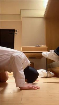 【胖虎】抽耳光狗链遛狗/舔小白鞋白袜 JS241118-55